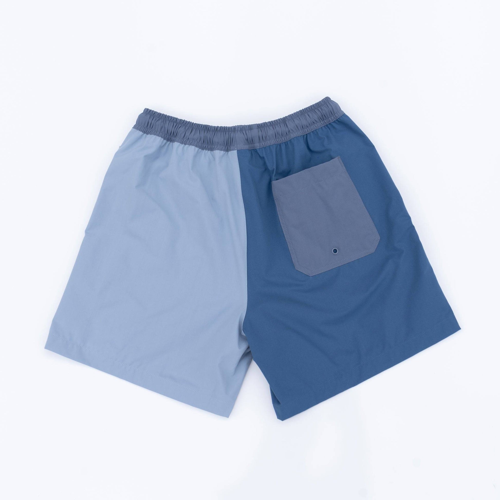 The Colorblock Boardshorts (Ocean) - Motier Lafayette 