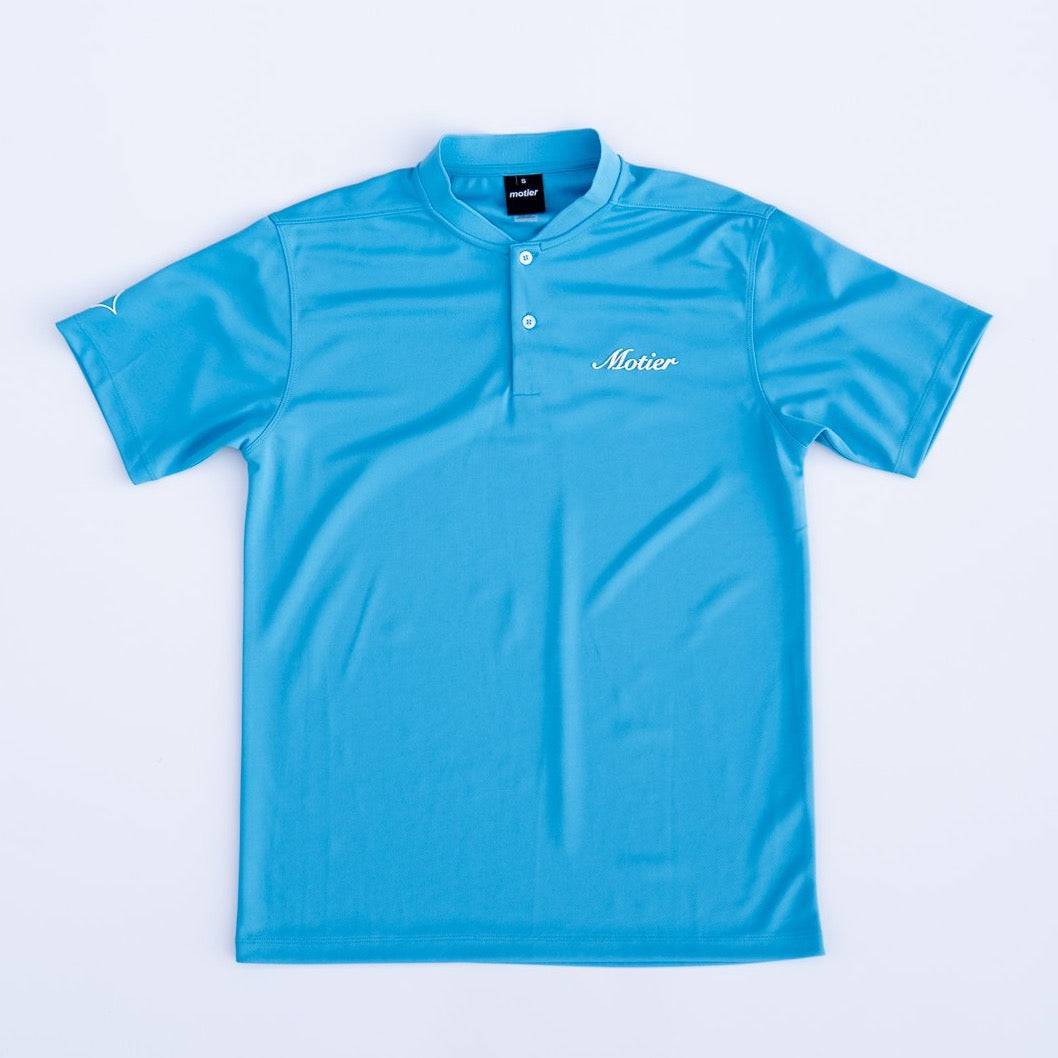The Blade Collar Polo (Light Blue) - Motier Lafayette 