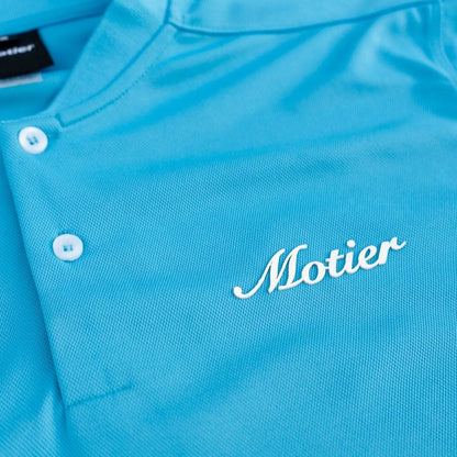 The Blade Collar Polo (Light Blue) - Motier Lafayette 