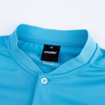 The Blade Collar Polo (Light Blue) - Motier Lafayette 