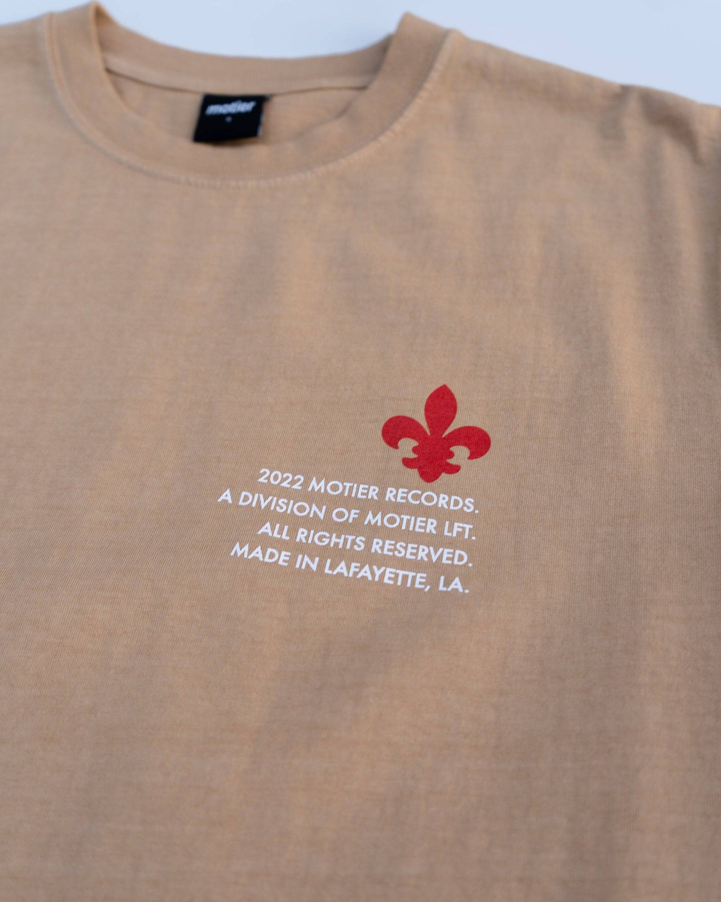 Motier Records Luxe Tee (Beige)