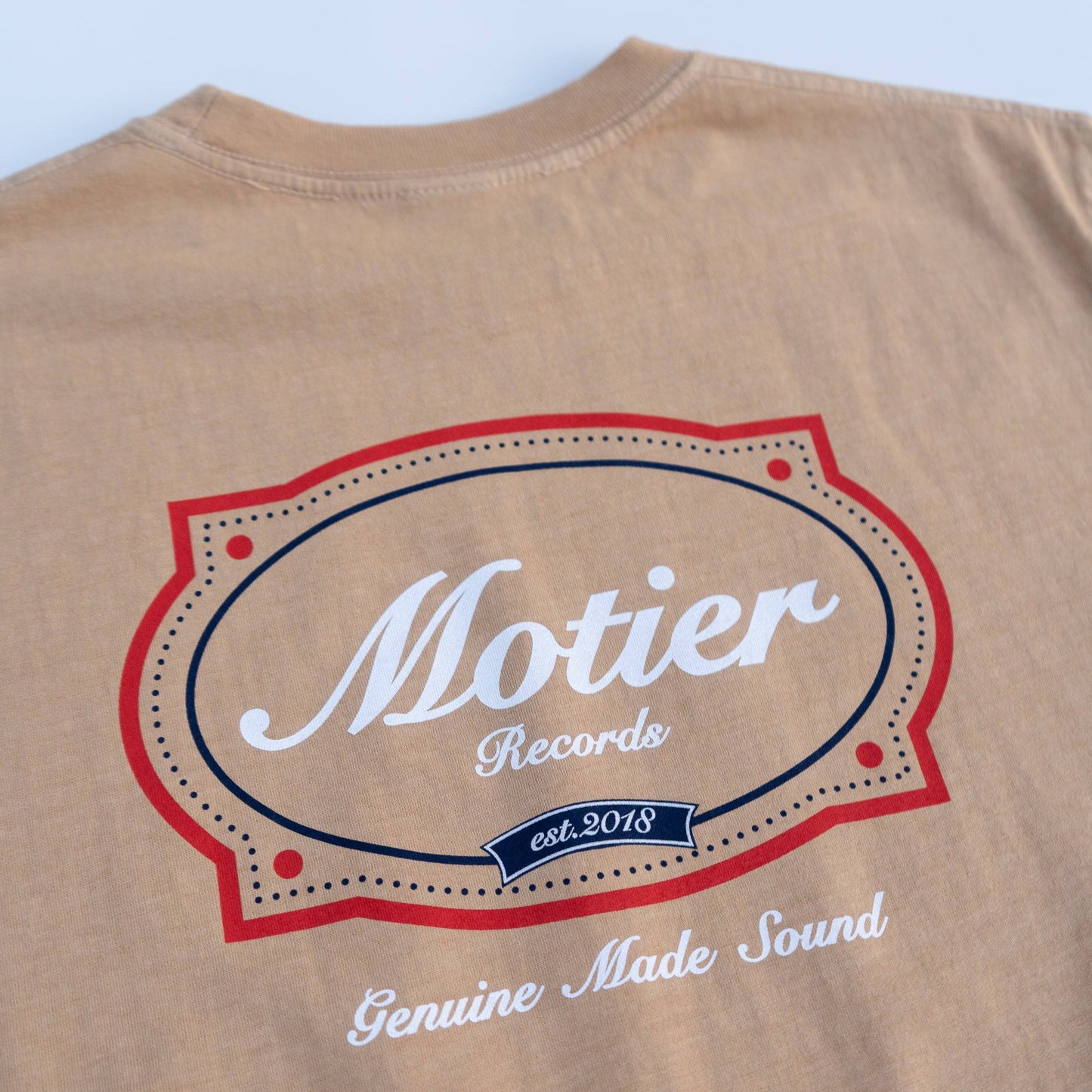 Motier Records Luxe Tee (Beige)