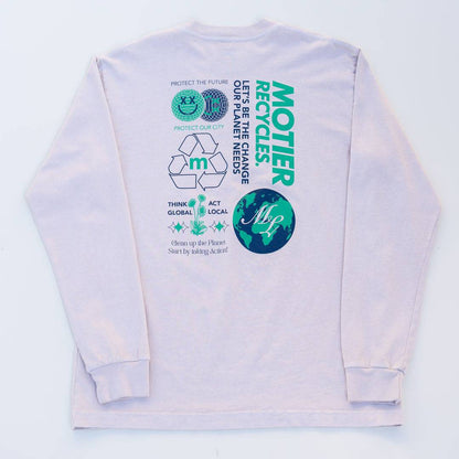 Motier Recycles L/S Luxe Tee (Beige)