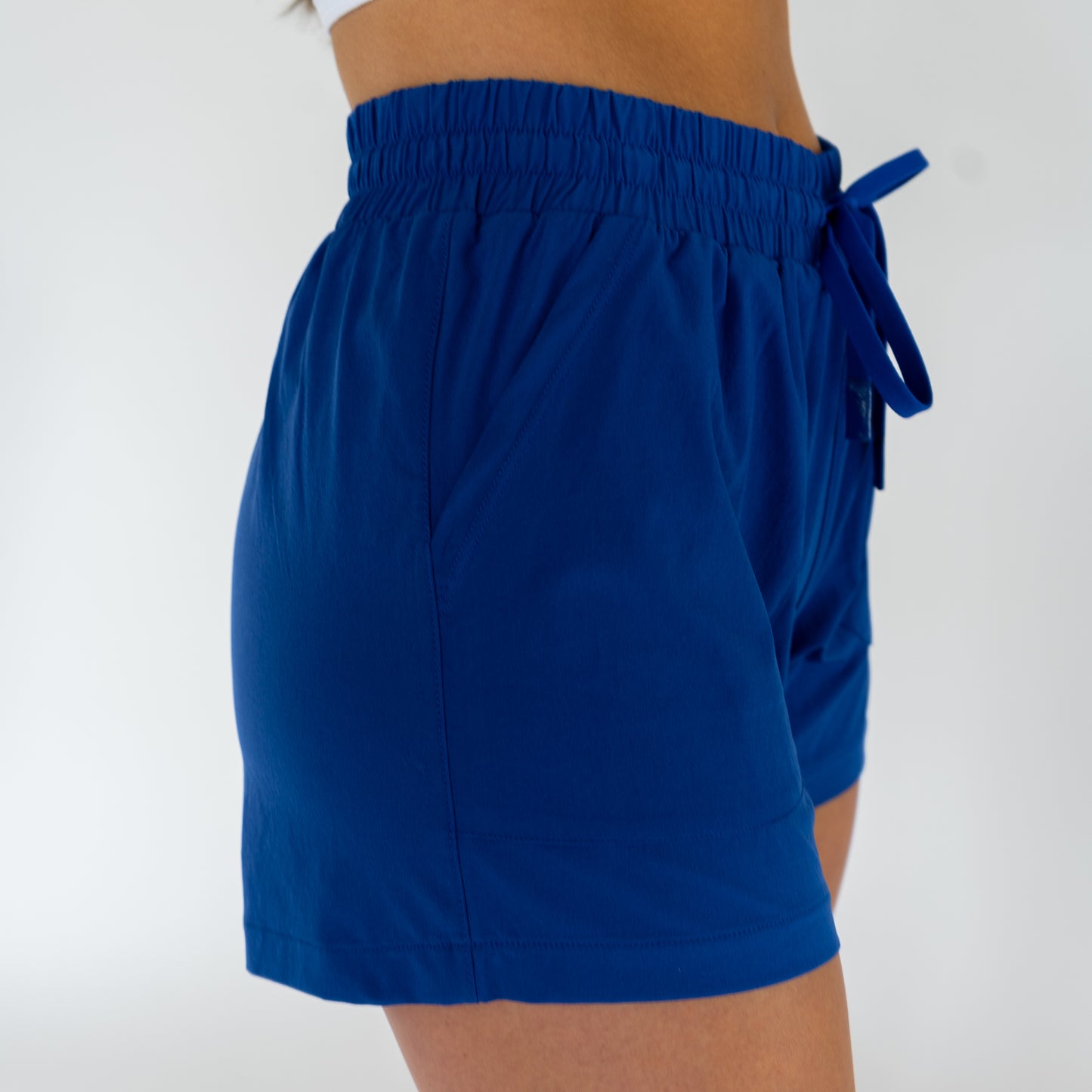 Motier Women Built-In Athleisure Shorts (Royal)