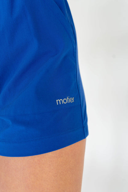 Motier Women Built-In Athleisure Shorts (Royal)