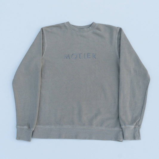 Spaced Logo Crewneck (Dark Clear)