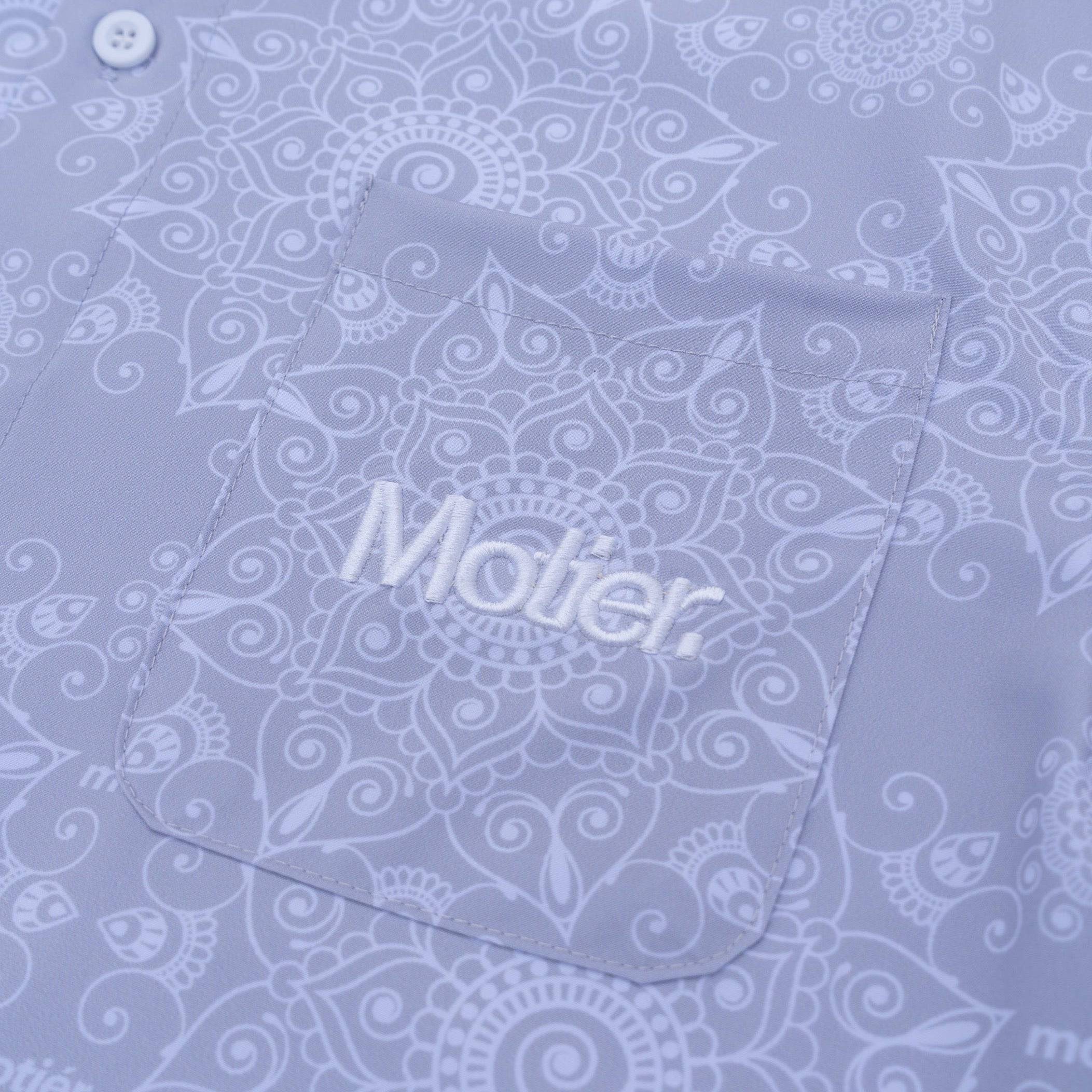 Motier Paisley Button Down (Stone) - Motier Lafayette 