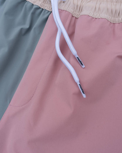 The Colorblock Boardshorts (Sunrise) - Motier Lafayette 