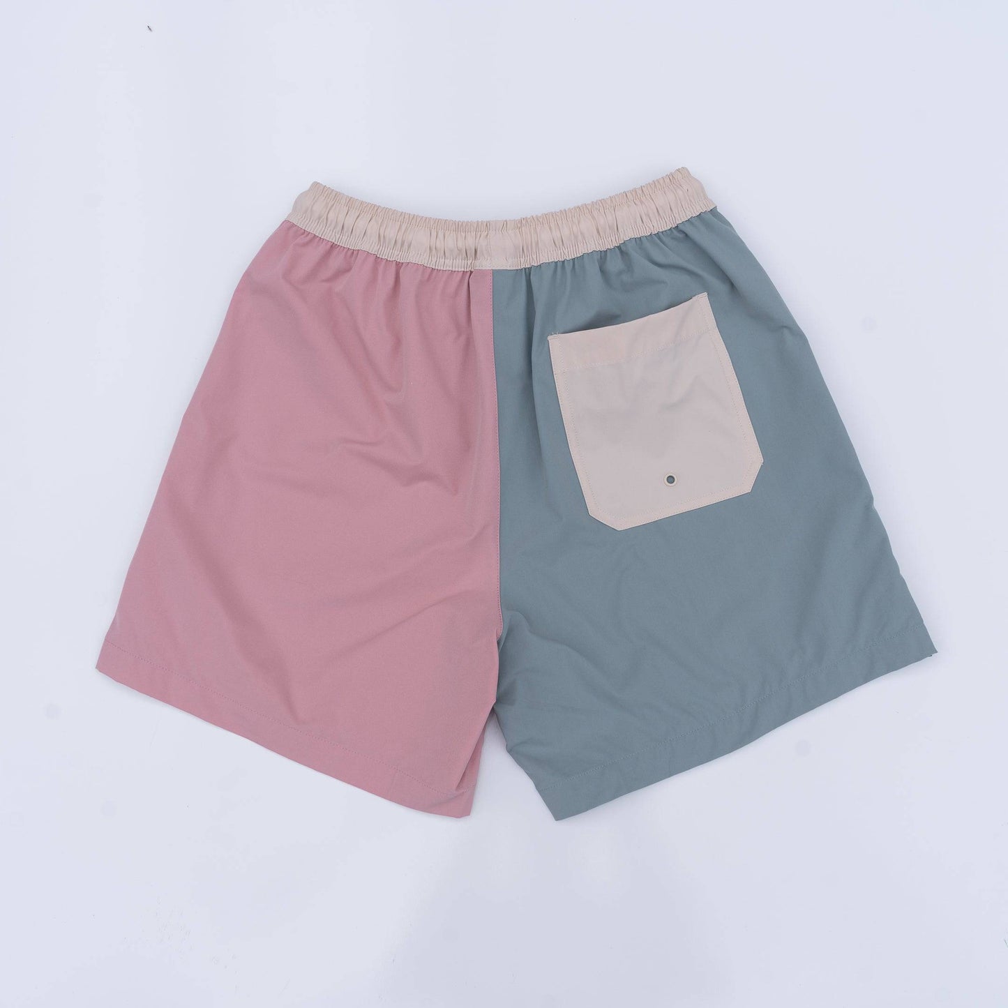 The Colorblock Boardshorts (Sunrise) - Motier Lafayette 