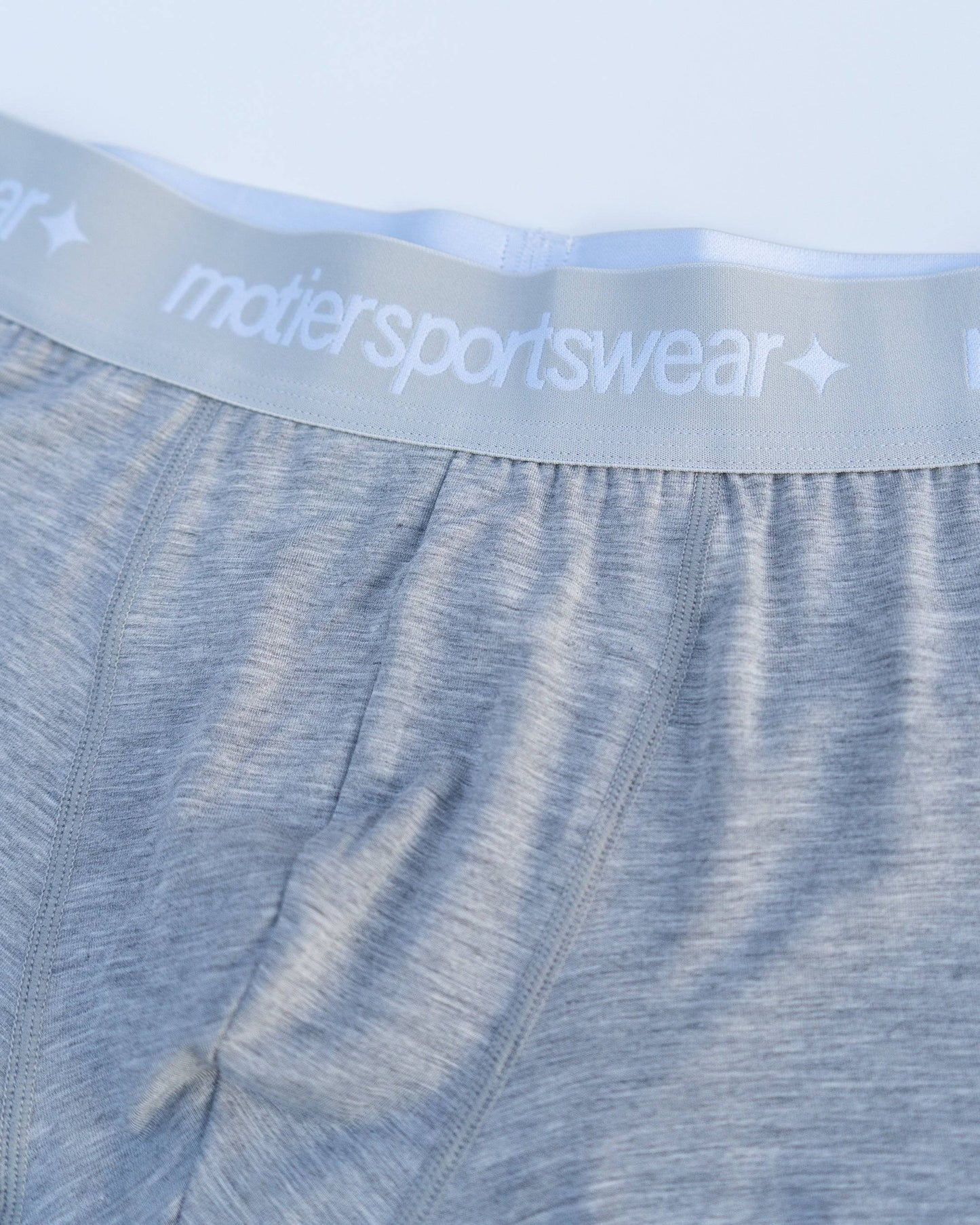 The John Boxer Briefs (Heather Grey) - Motier Lafayette 