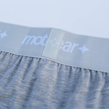The John Boxer Briefs (Heather Grey) - Motier Lafayette 