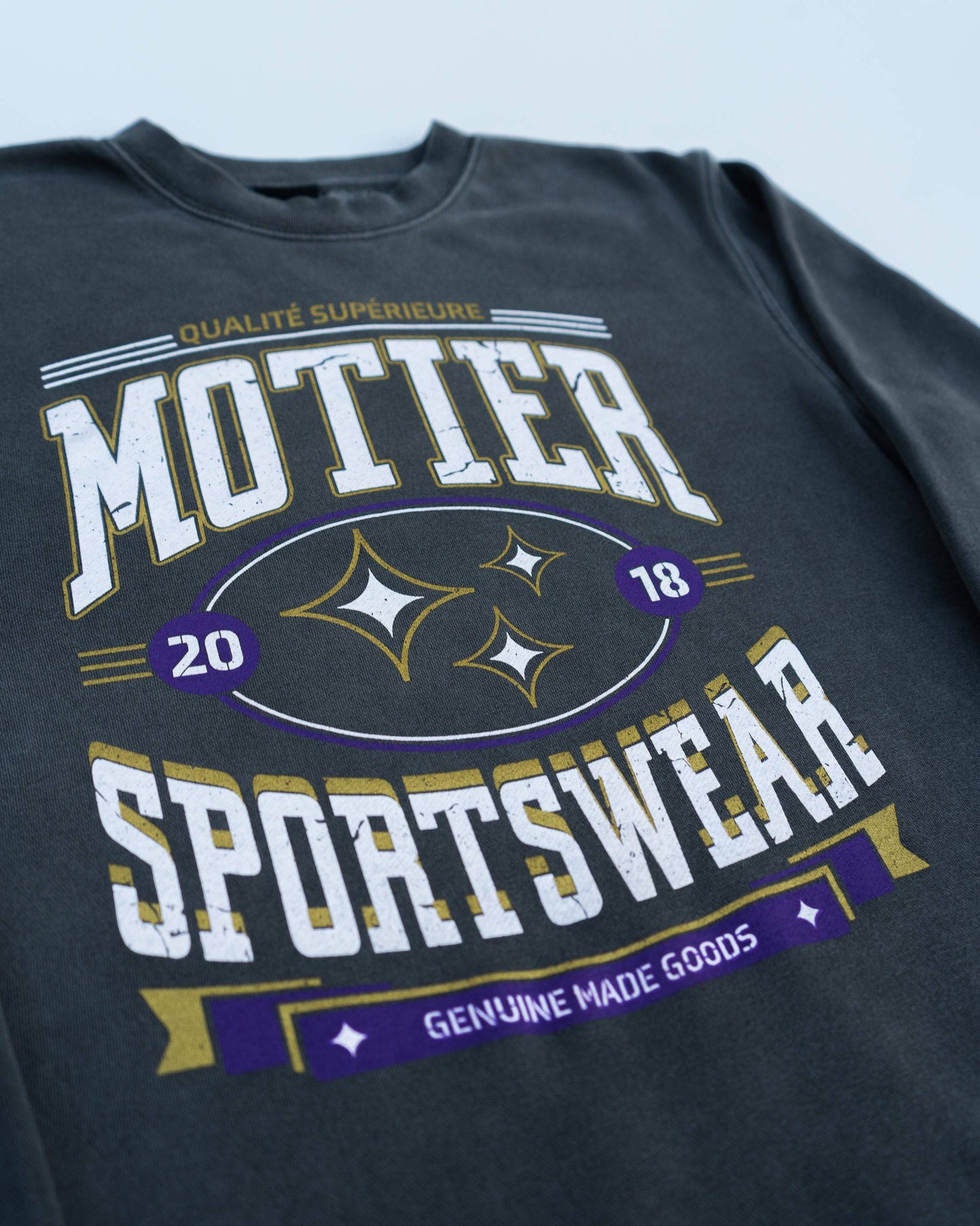Vintage Astroid Crewneck (Pigment Black)