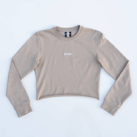 The Alexandre Luxe L/S Crop (Satellite)