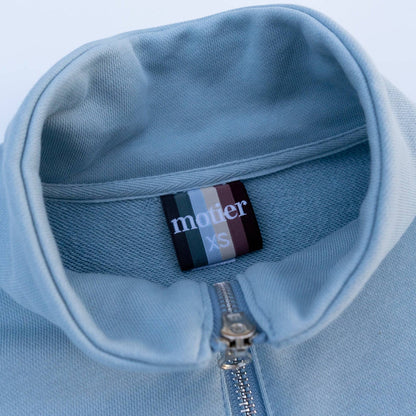 The Alexandre Quarter Zip (Sky Blue)